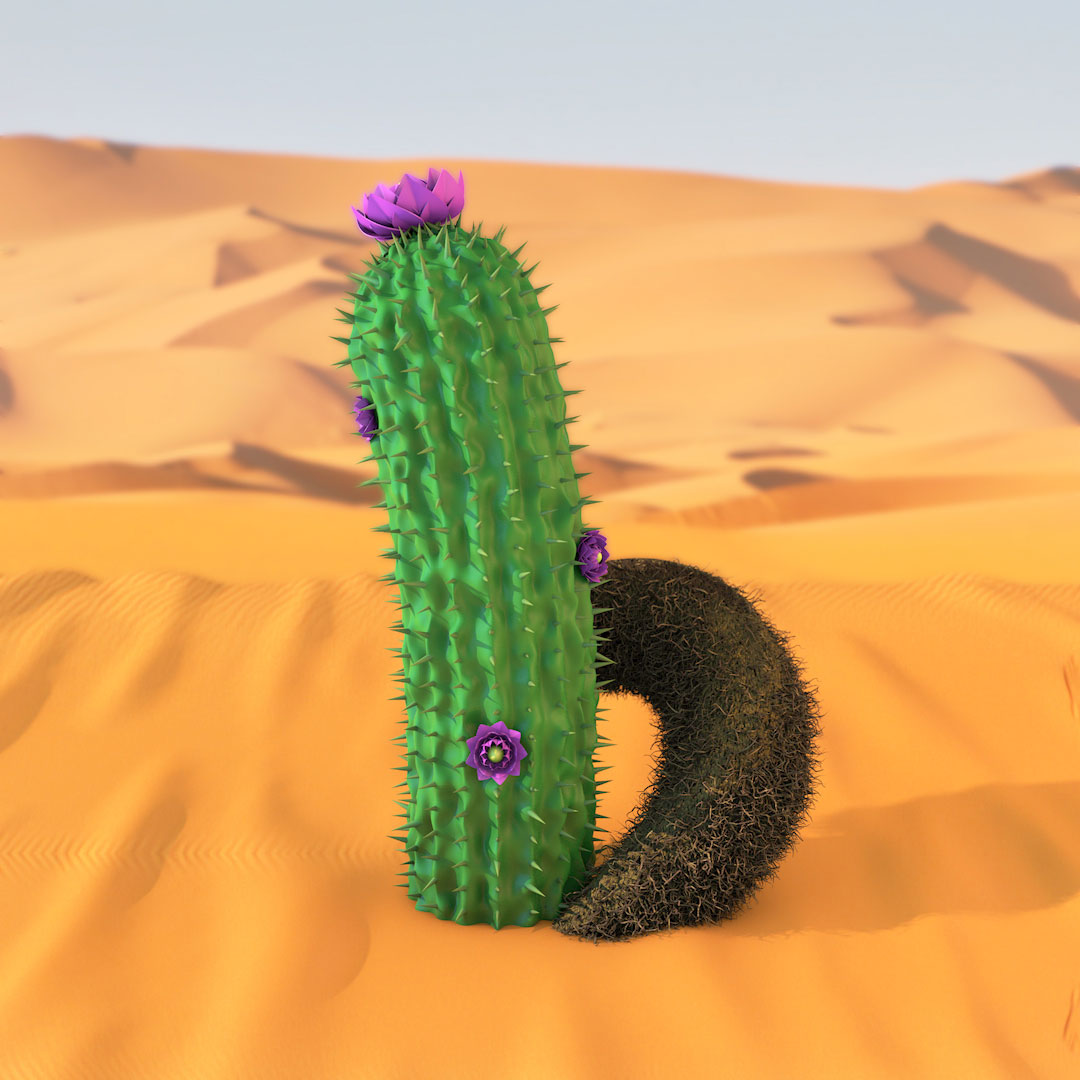 B